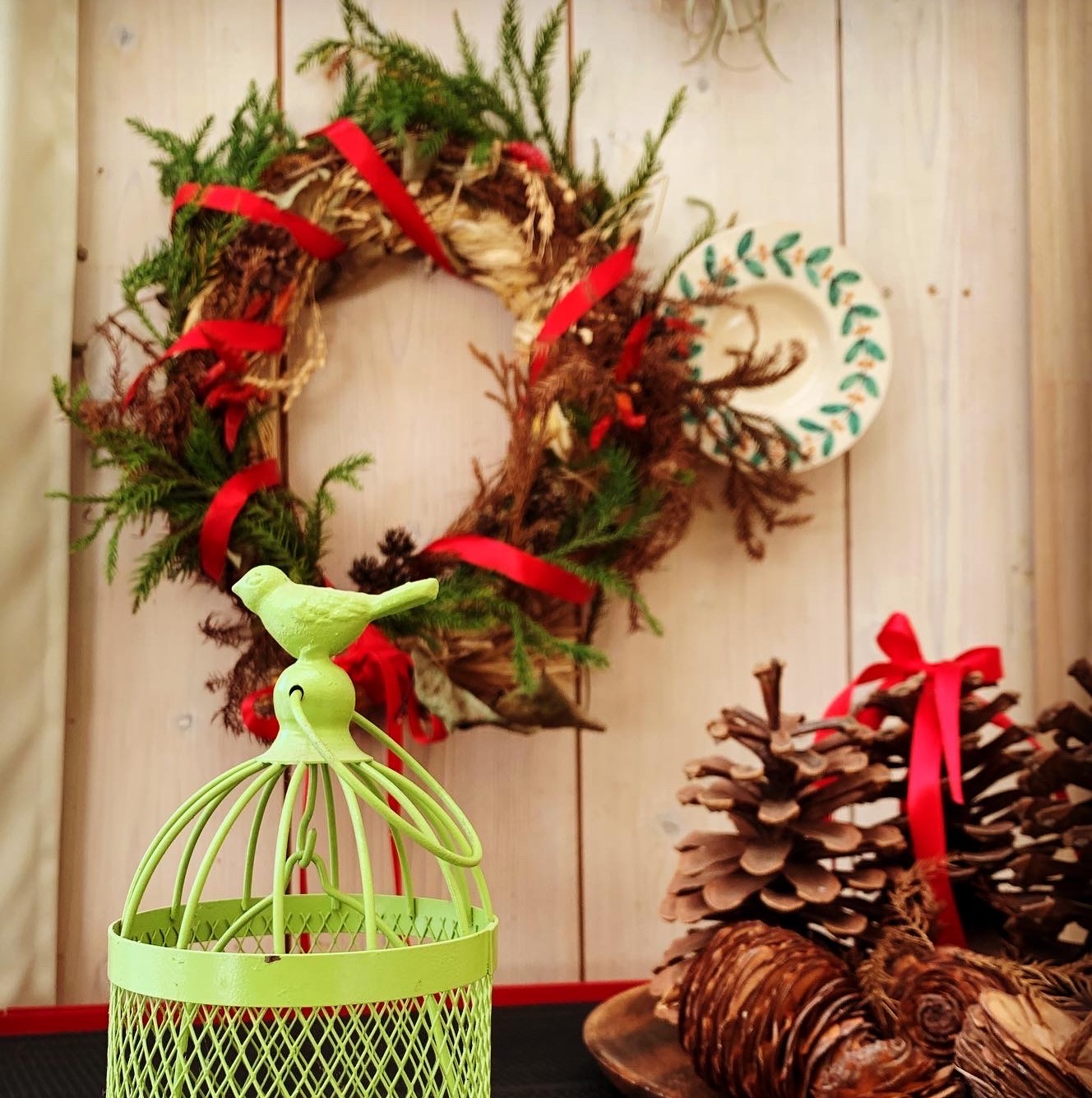 リース作り体験