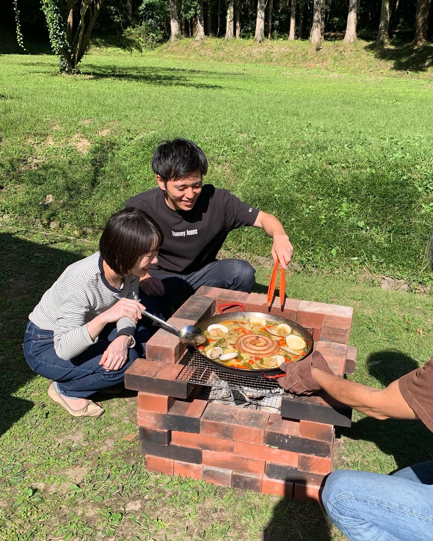 パエリア料理体験