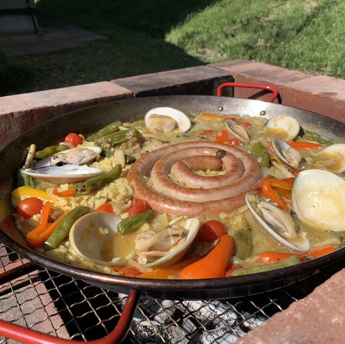 パエリア料理体験