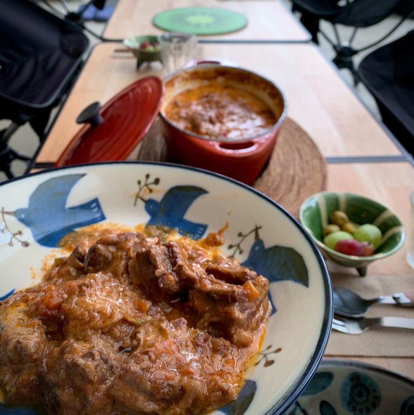 イノシシの赤ワイン煮シチュー料理体験