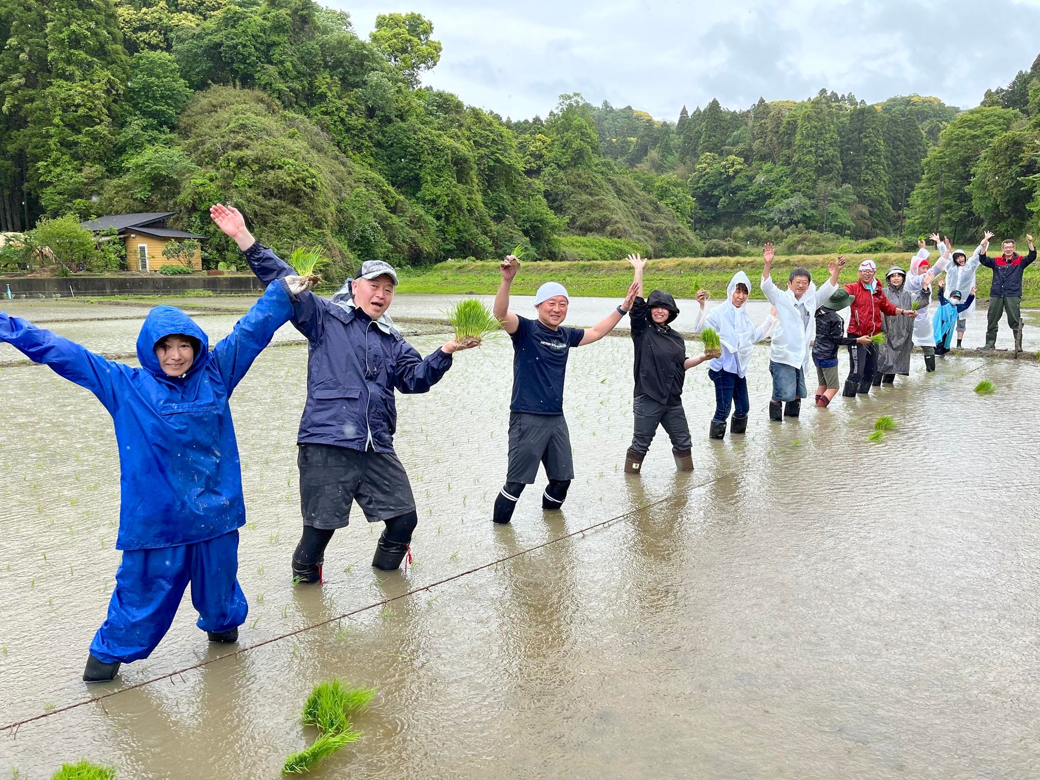 1人1年分の米づくりワークショップ