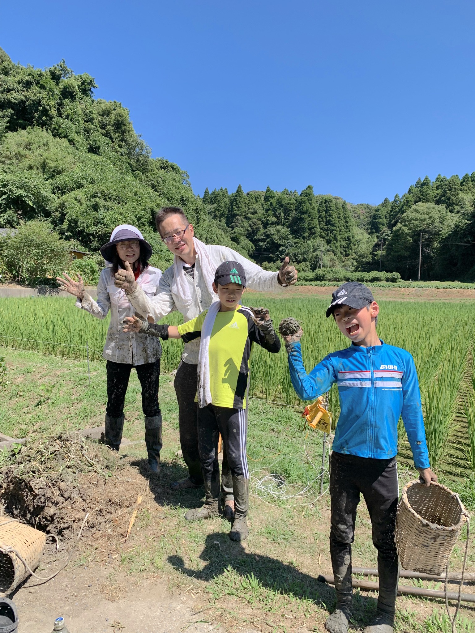 1人1年分の米づくりワークショップ