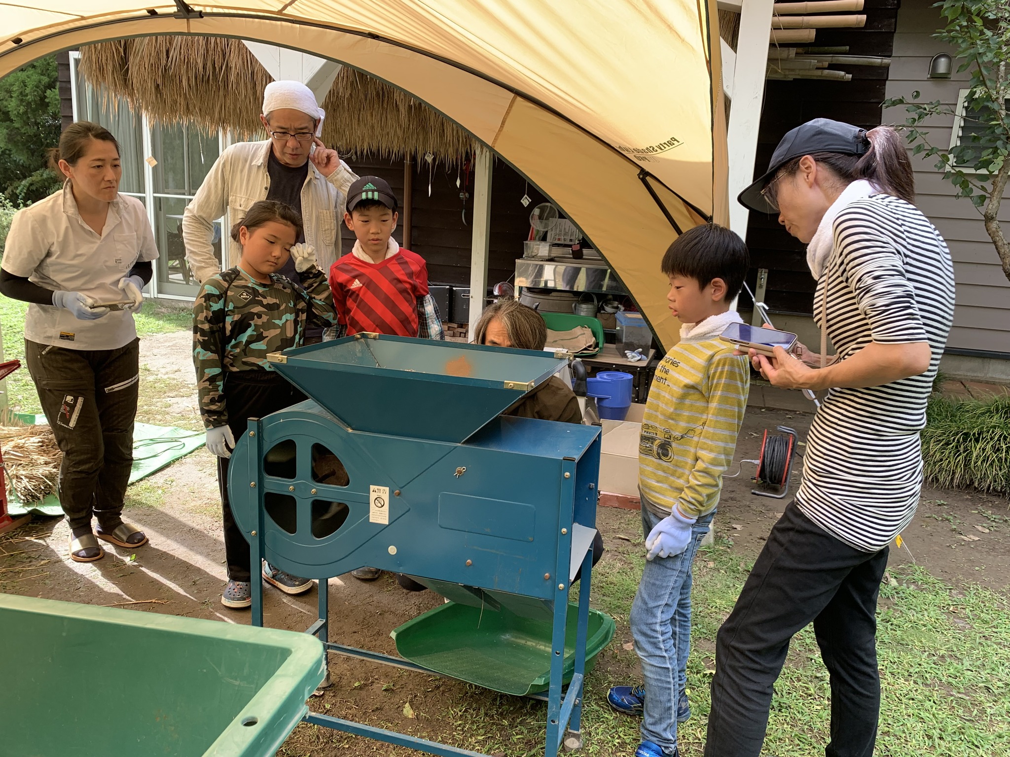 1人1年分の米づくりワークショップ