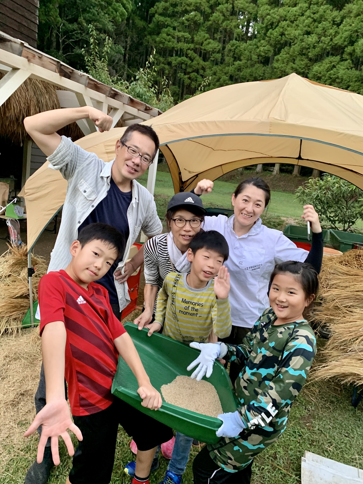 1人1年分の米づくりワークショップ