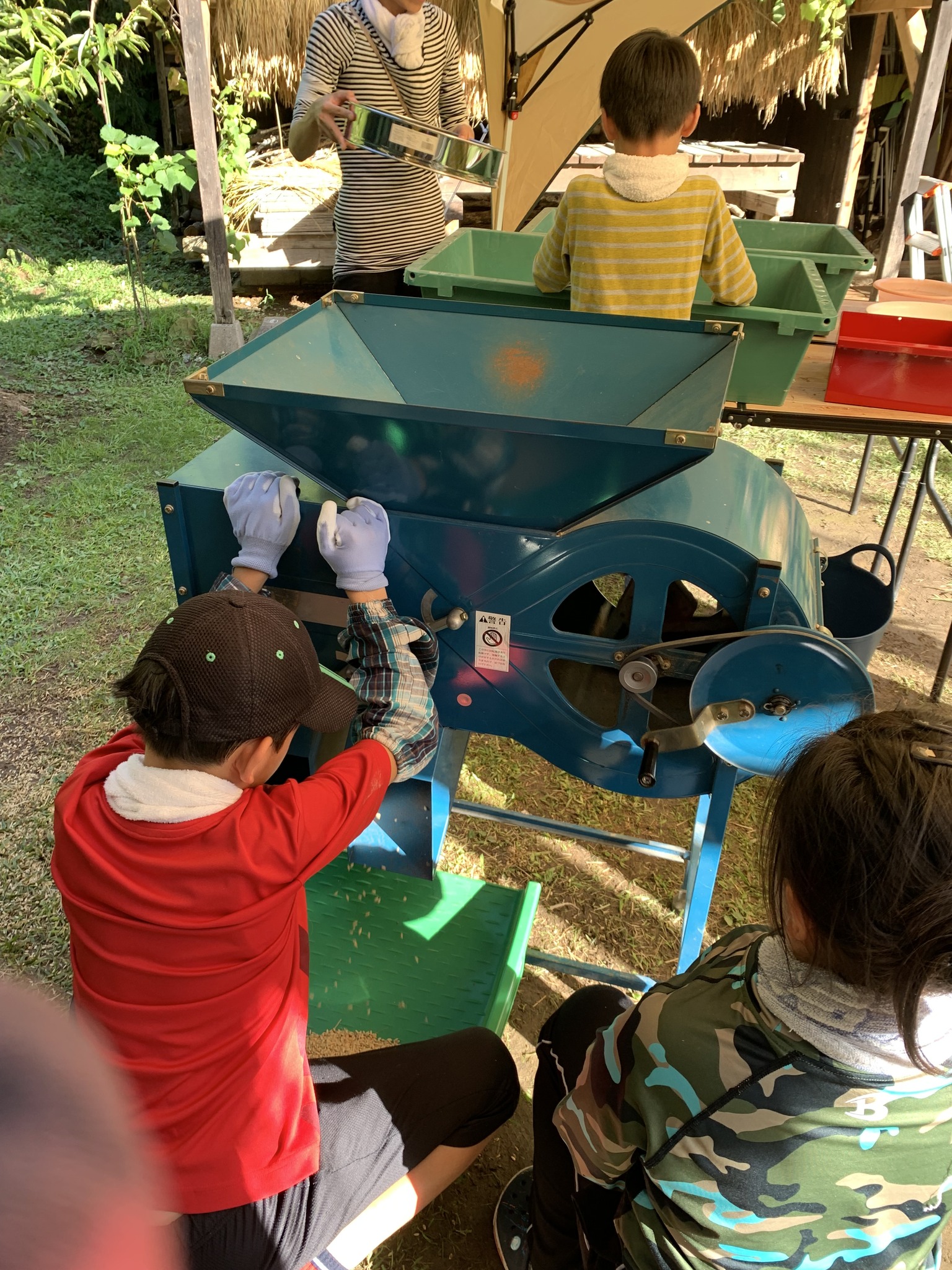 1人1年分の米づくりワークショップ