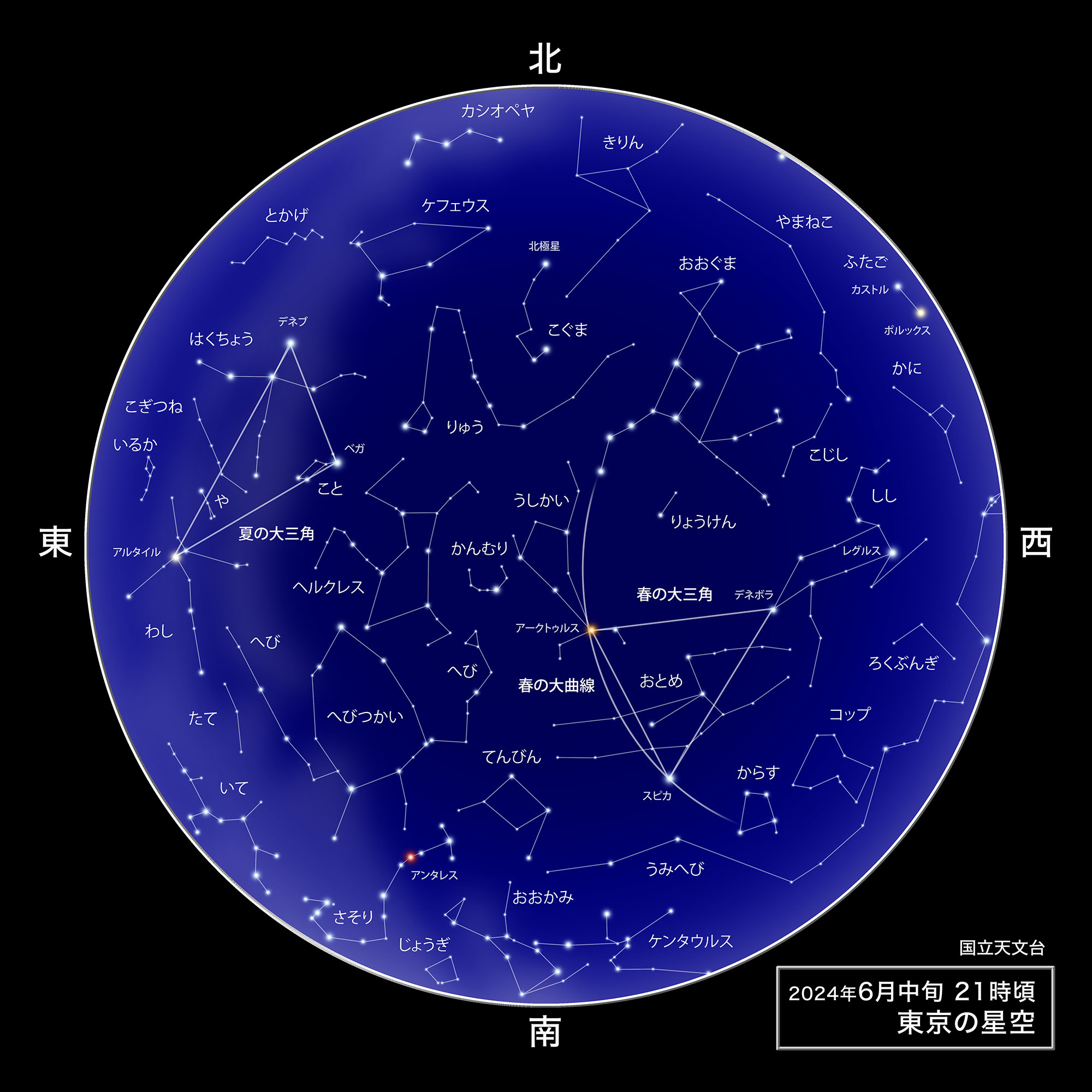 6月の星空