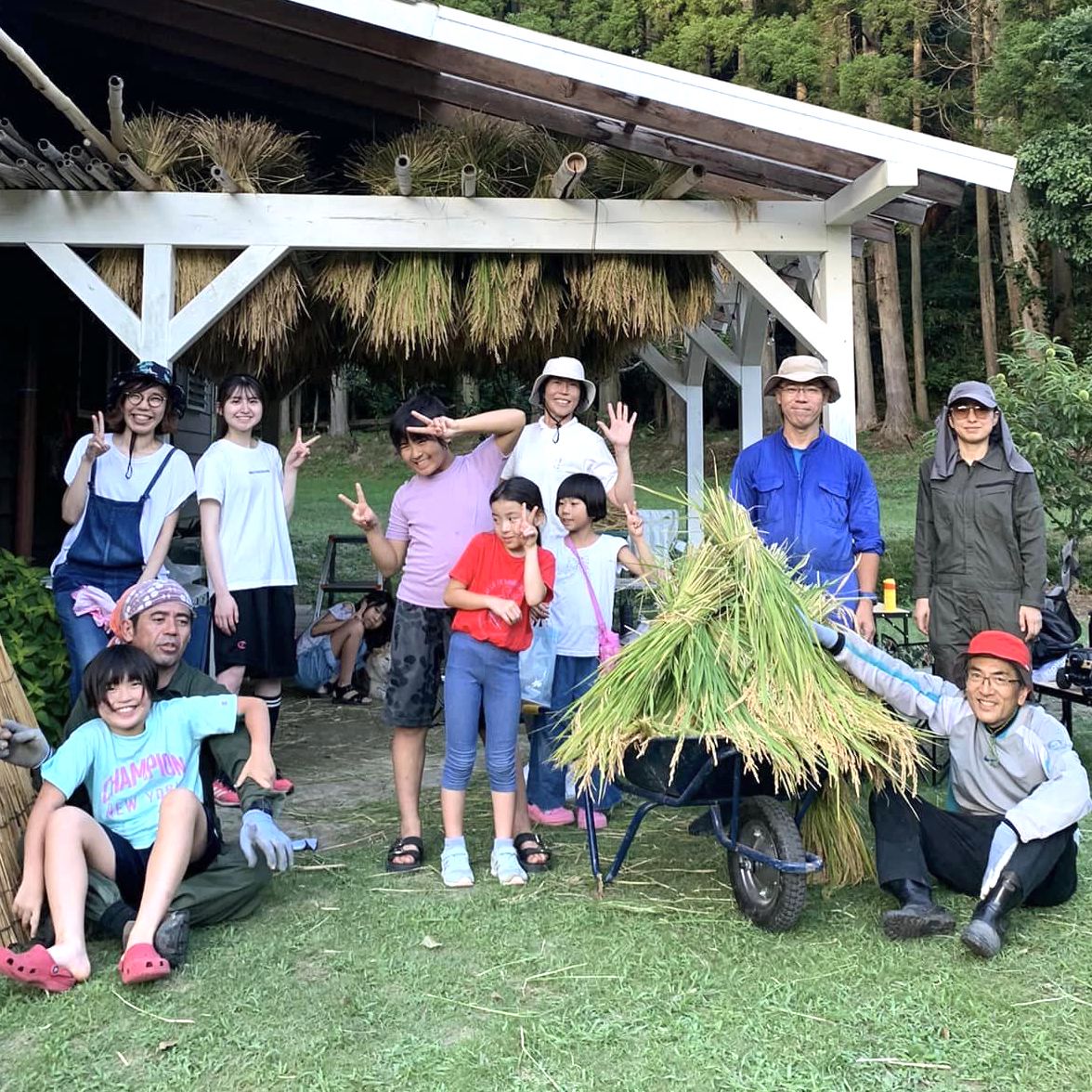 米作り体験　1人1年分の米づくりワークショップ