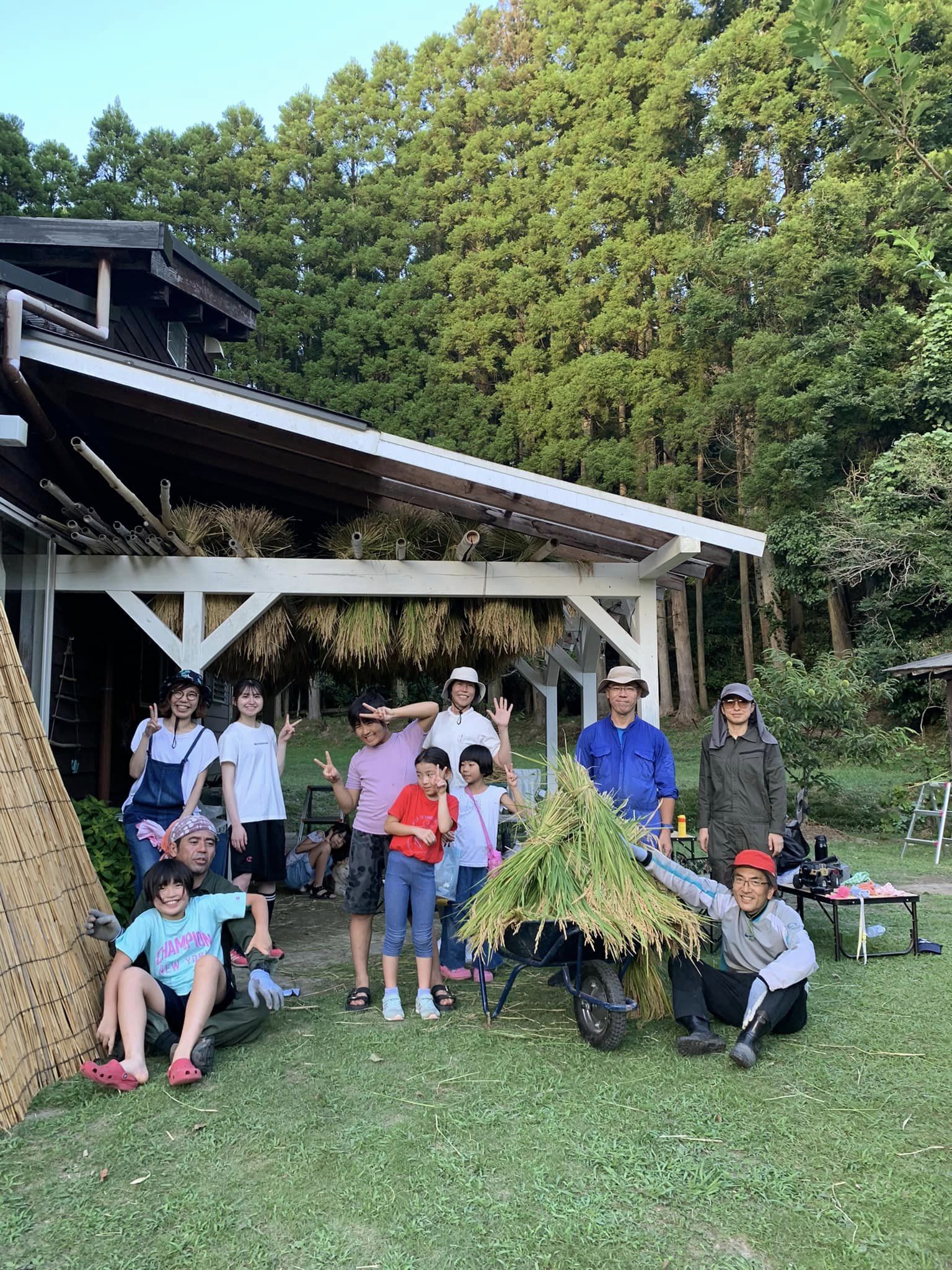 米作り体験　1人1年分の米づくりワークショップ