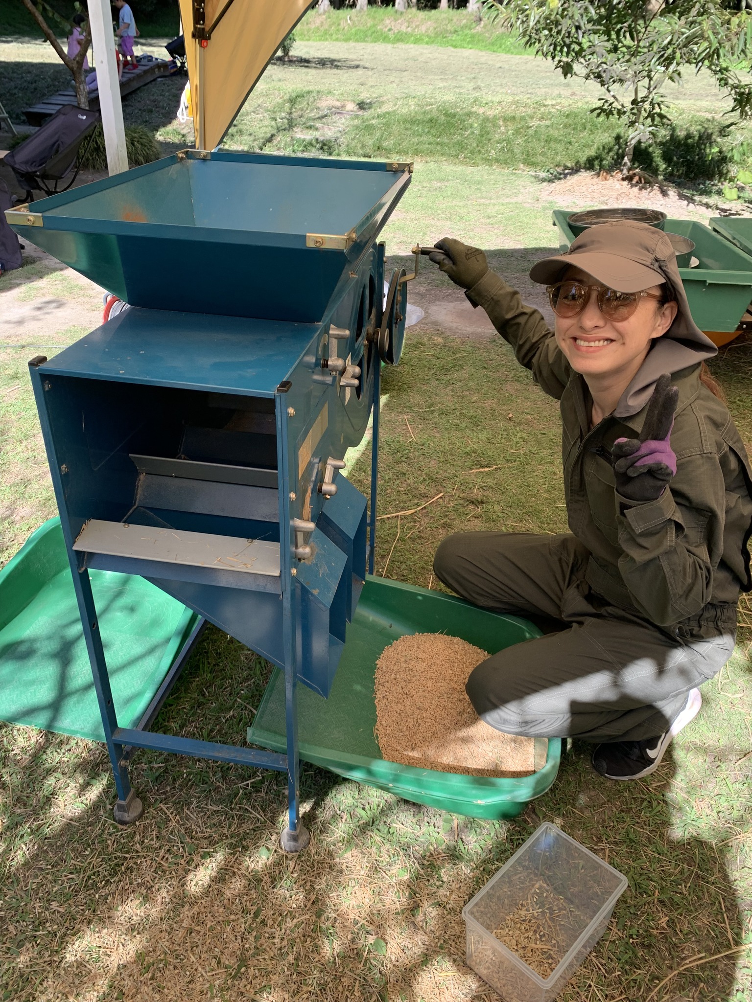 米作り体験　1人1年分の米づくりワークショップ