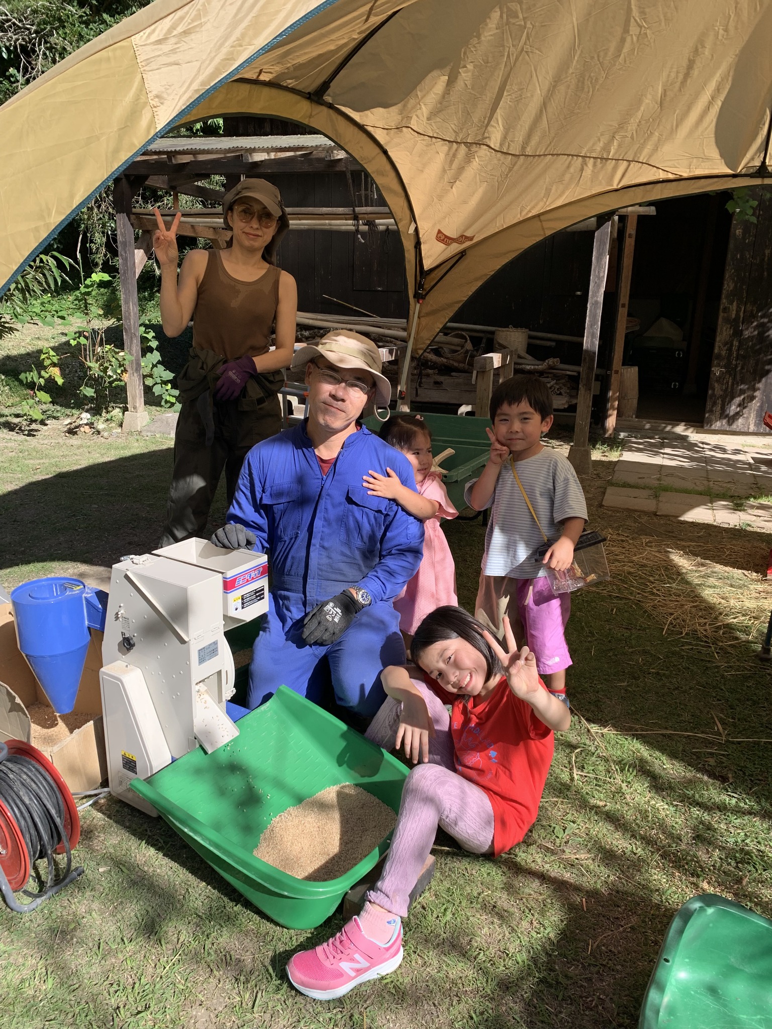 米作り体験　1人1年分の米づくりワークショップ