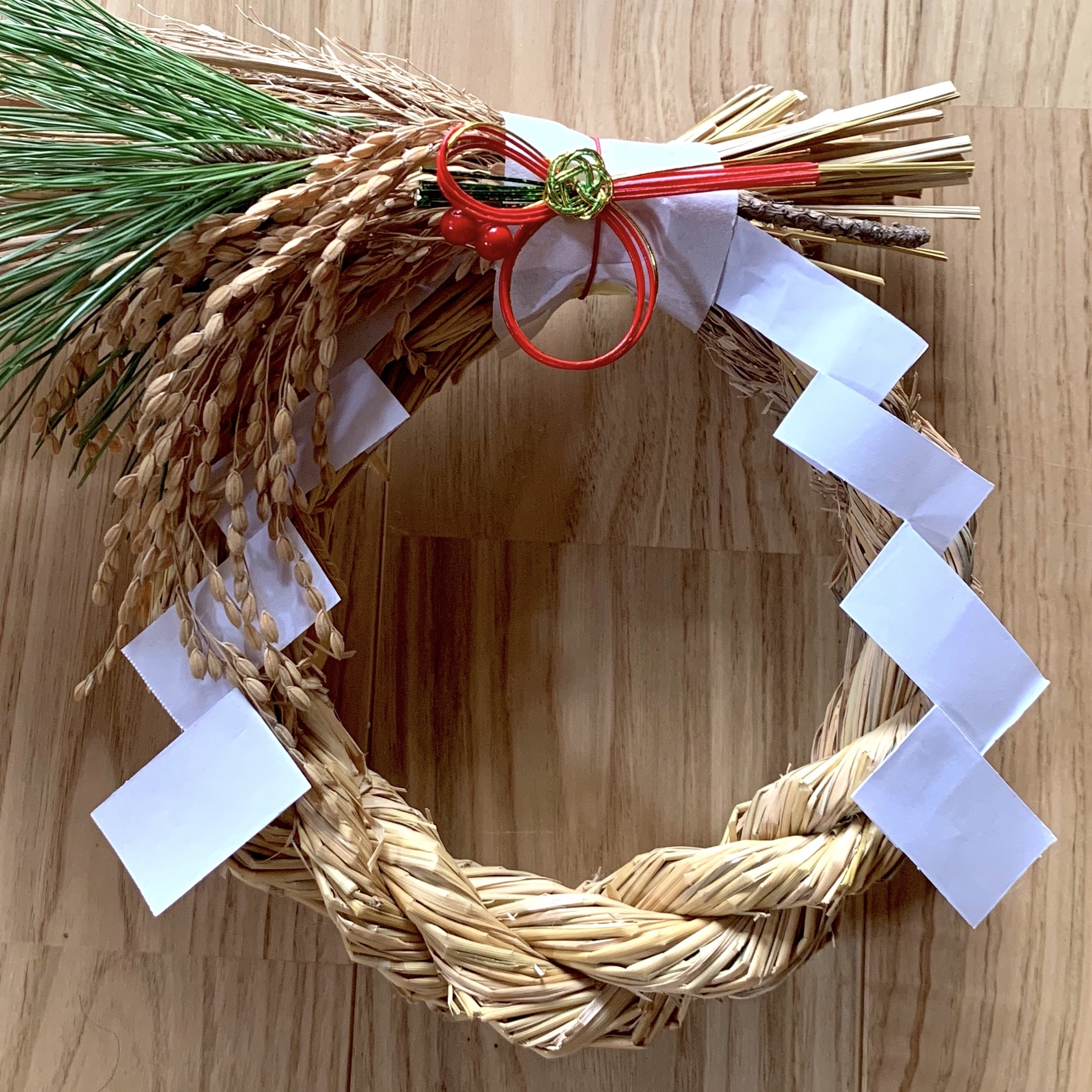 しめ縄リース　里山体験　岩井ファーム　里山ソーシャルデザイン